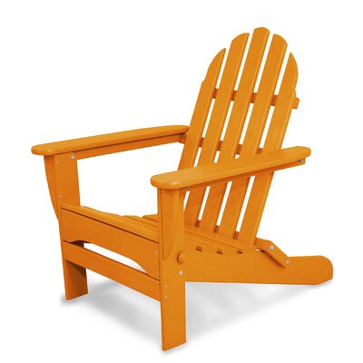 Orange Plastic Adirondack Chairs You'll Love in 2019 | Wayfair